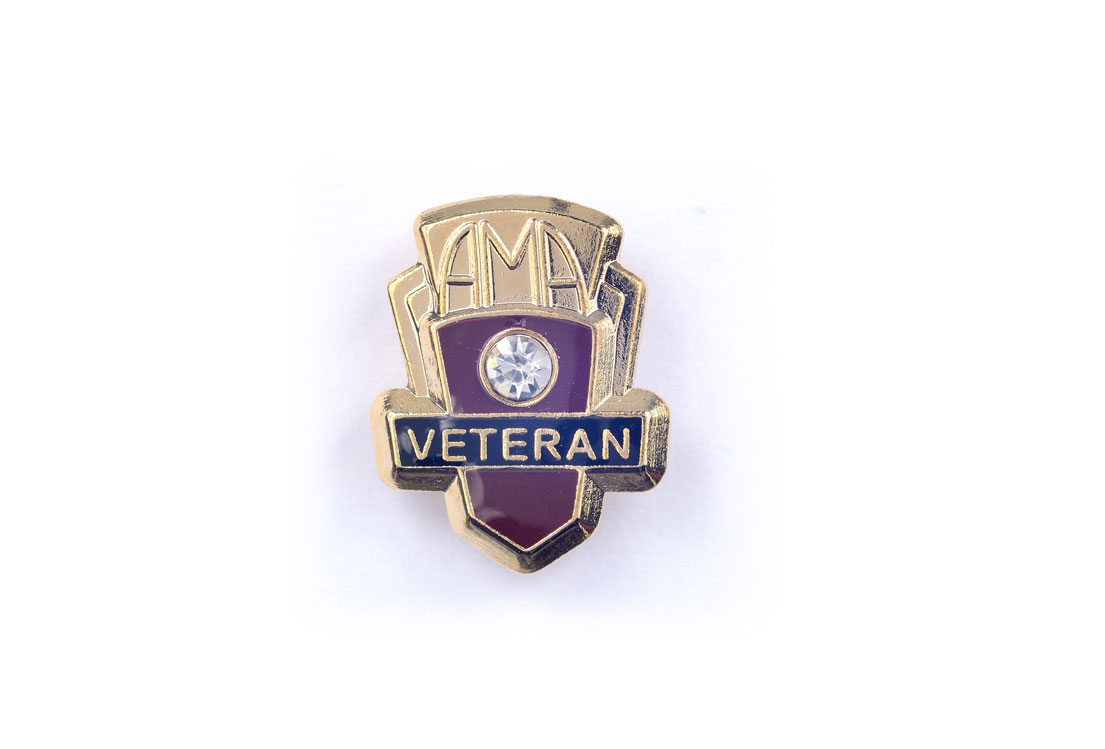 Veteran | AMA 10 Year Pin