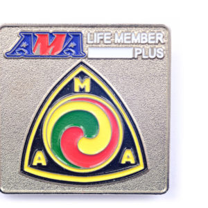 AMA Life Member Plus Pin