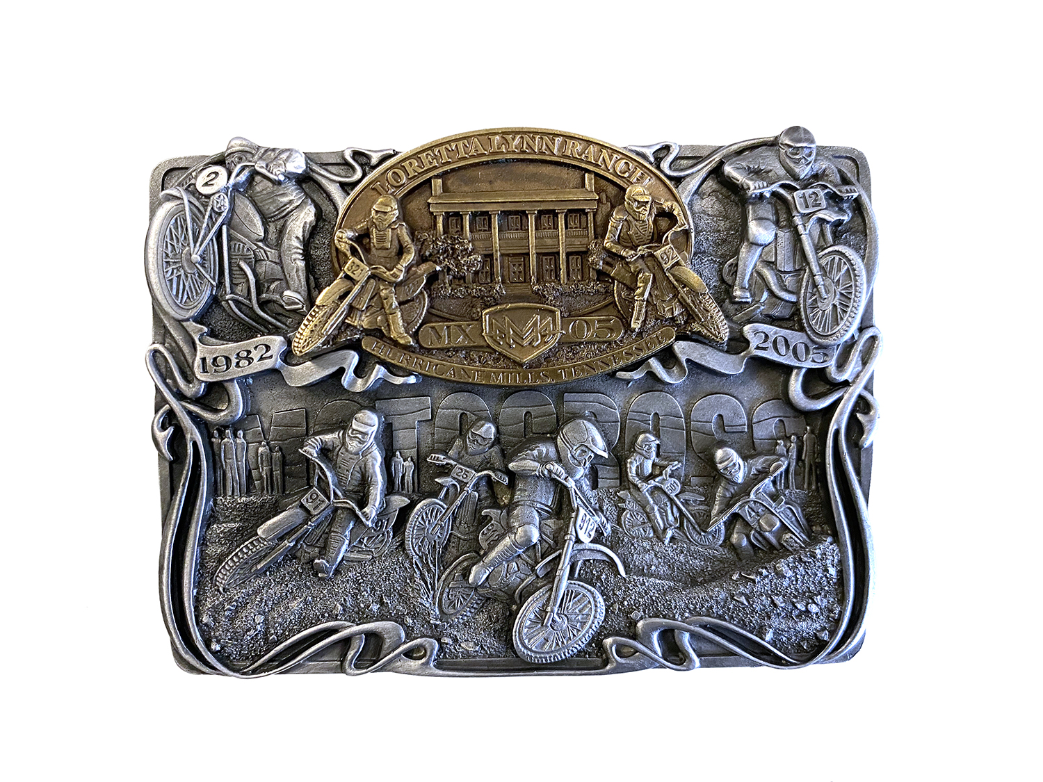 AMA Loretta Lynn Ranch Motocross Commemorative Belt Buckle