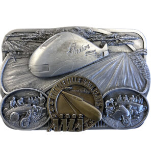 Bonneville Salt Flats Belt Buckle