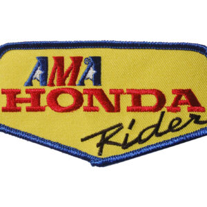 AMA Honda Rider Patch