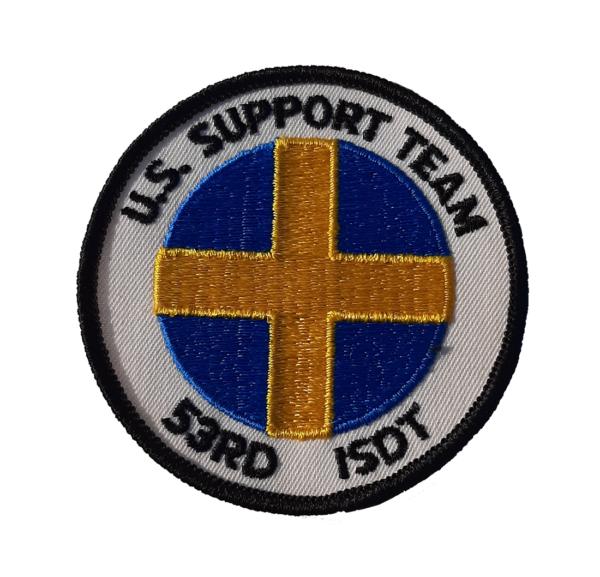 53rd ISDT US Support Team Patch