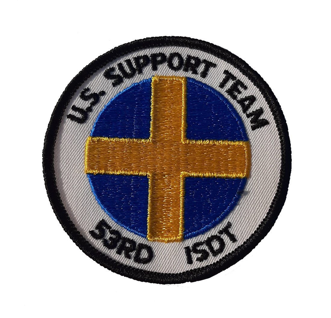 53rd ISDT US Support Team Patch