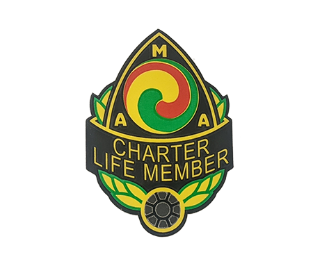 AMA Charter Life Member Decal