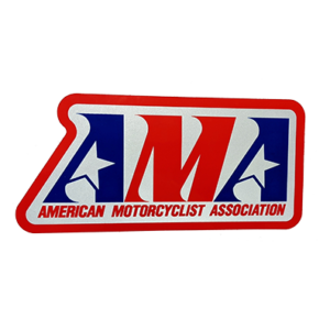 Oversized Vintage AMA Decal