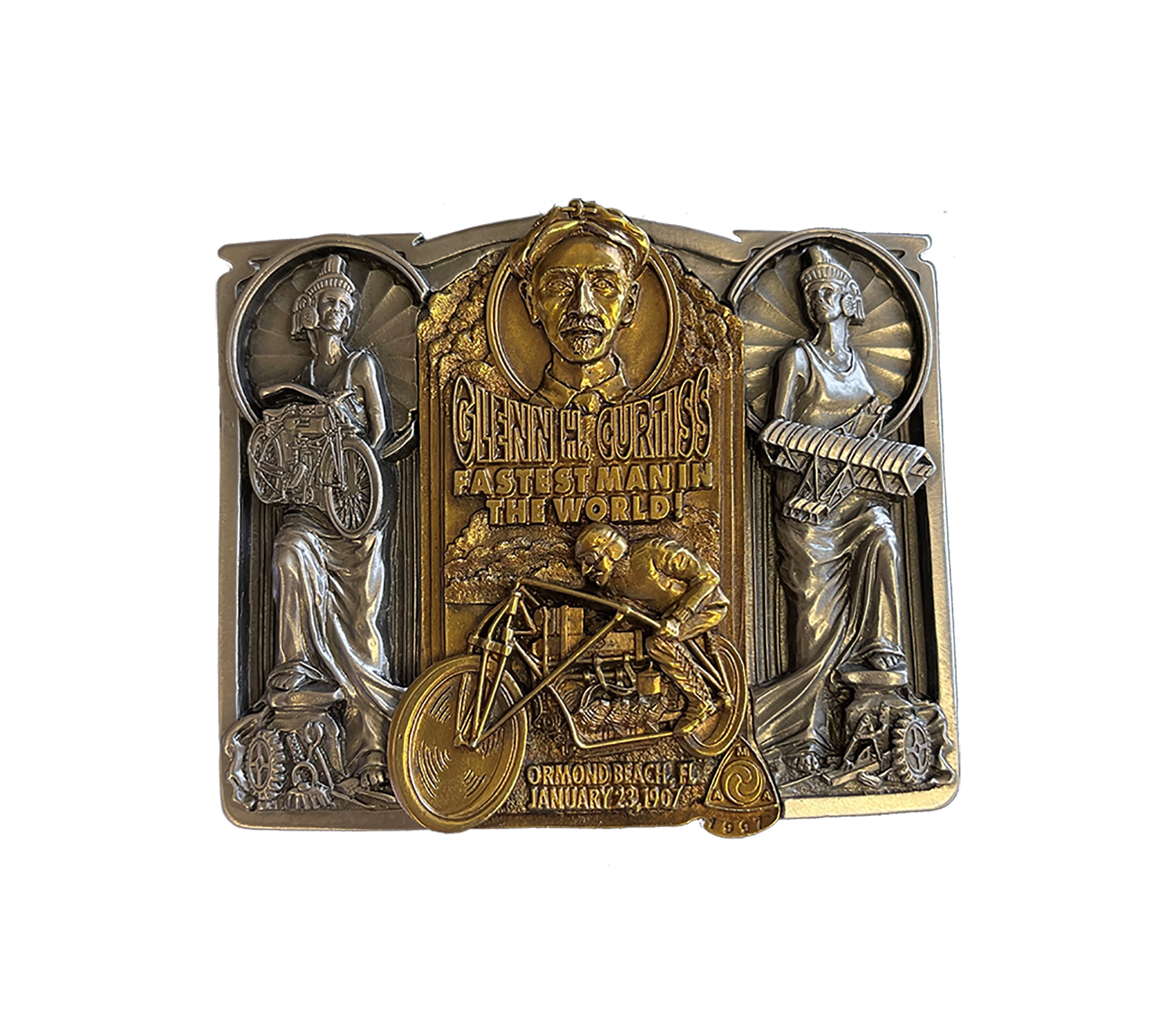 Glenn Curtiss Belt Buckle