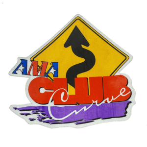 AMA Club Curve Decal