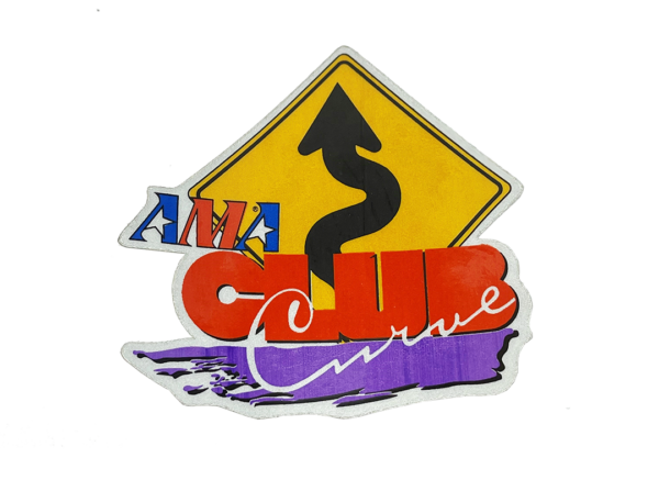 AMA Club Curve Decal