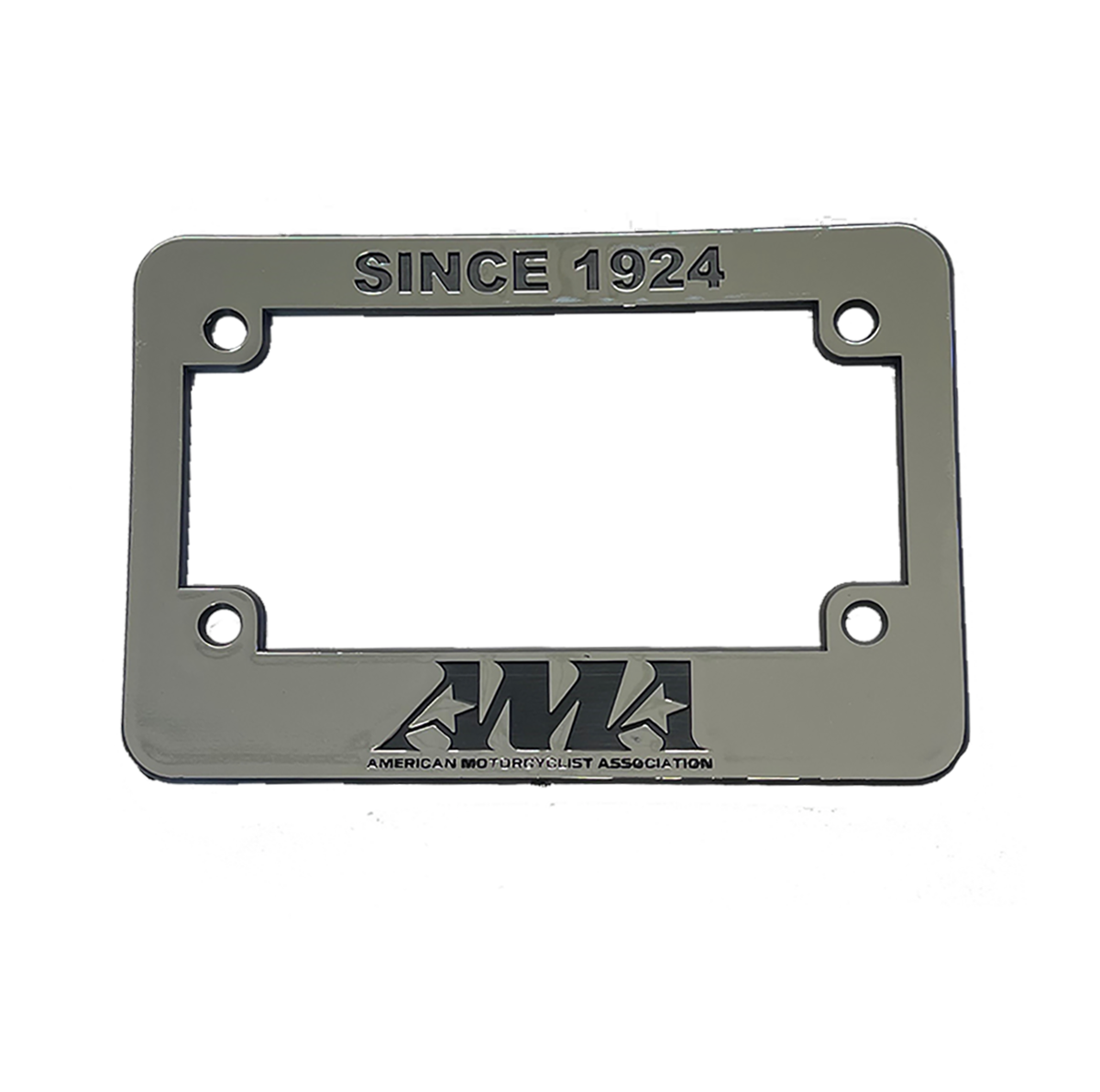 AMA Motorcycle License Plate Frame