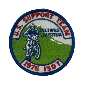 1976 ISDT U.S. Support Team Patch