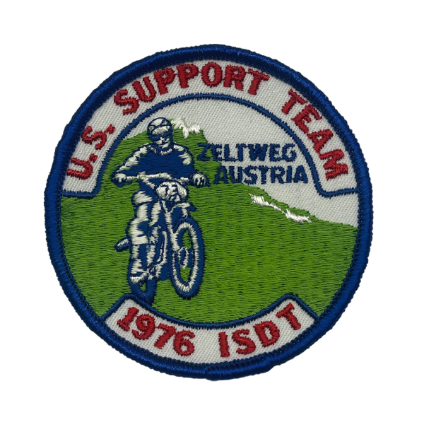 1976 ISDT U.S. Support Team Patch
