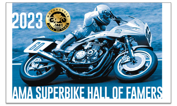 2023 AMA Motorcycle Hall of Fame Calendar