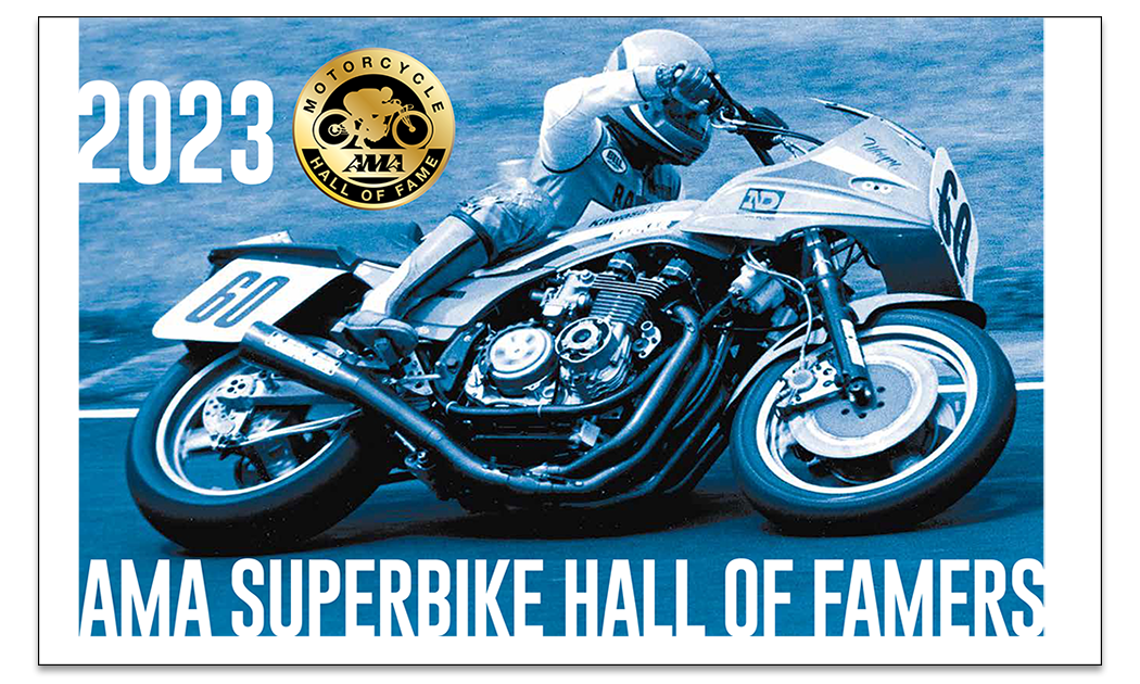2023 AMA Motorcycle Hall of Fame Calendar