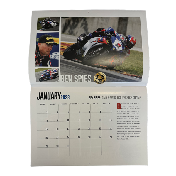 2023 AMAHOF Calendar January