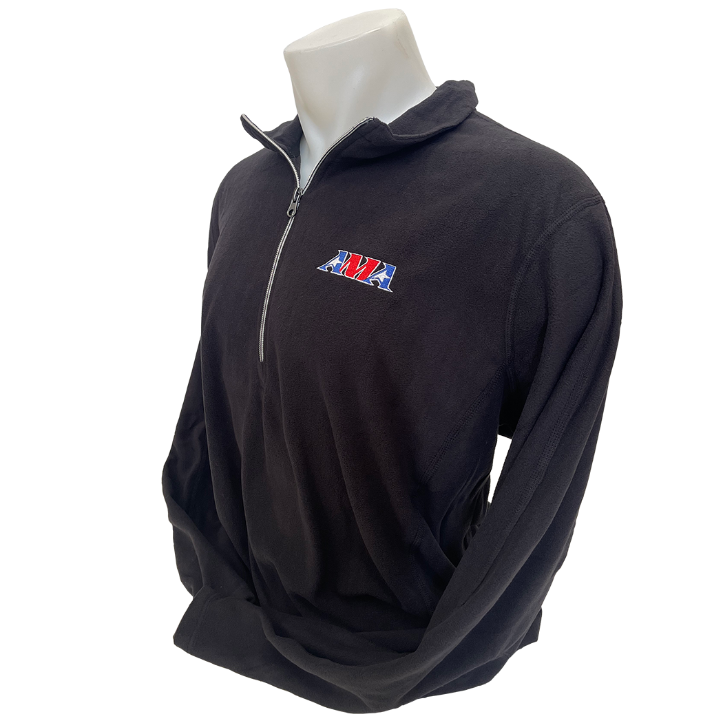 Perfect for layering: AMA Half-Zip Fleece