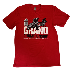 Mission Foods AMA Flat Track Grand Championship Red Tee