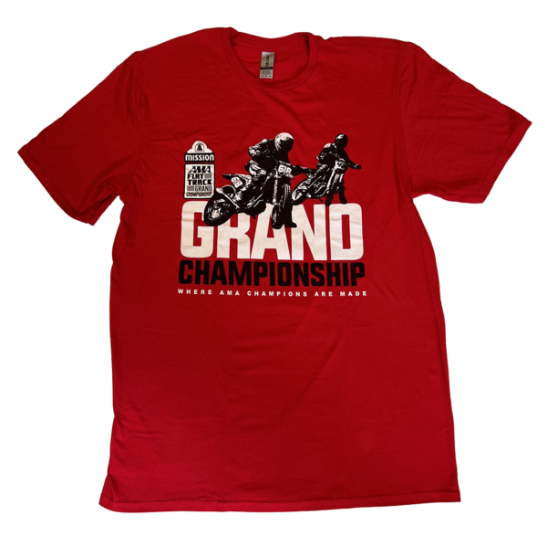 Mission Foods AMA Flat Track Grand Championship Red Tee