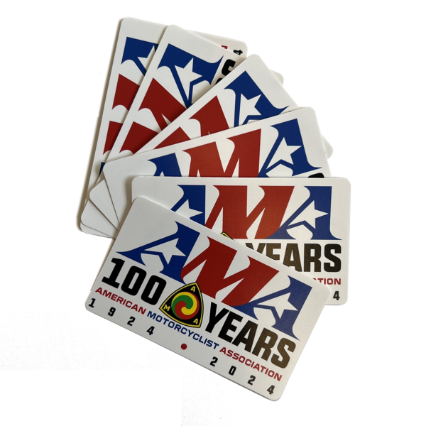 AMA 100 Years Decals