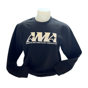 AMA Crewneck Sweatshirt displayed.