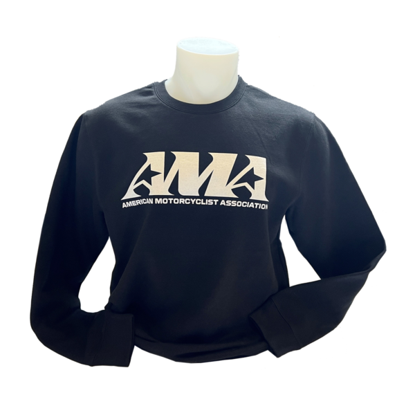 AMA Crewneck Sweatshirt displayed.