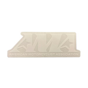 AMA White Decal